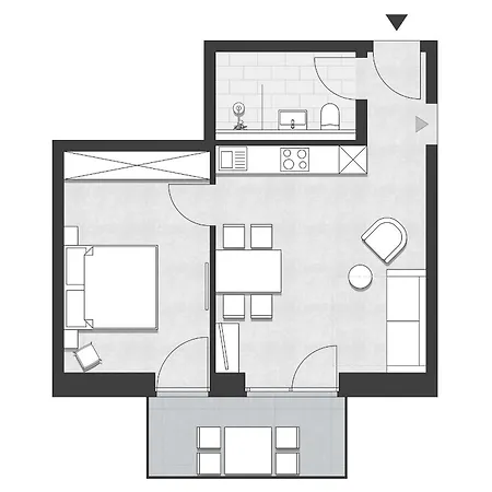 Meerholung-fewo-3-4 Apartmán